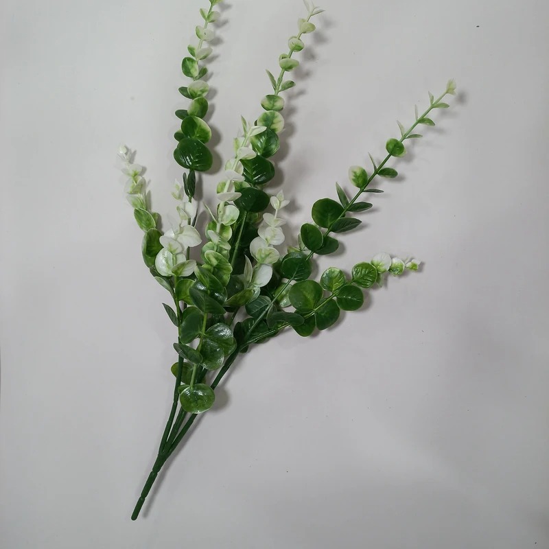 گل مصنوعی بوته برگ قاشقی